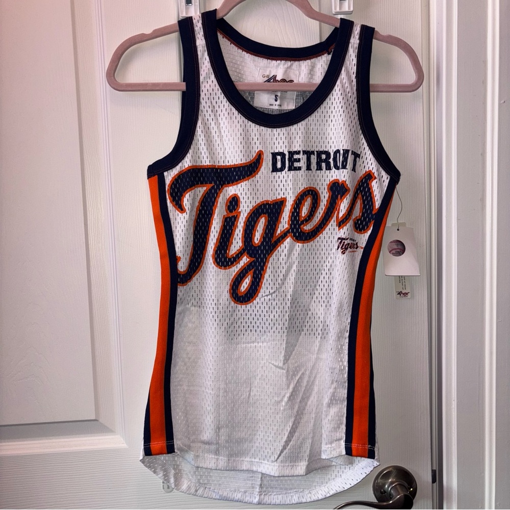 NWT Detroit Tigers Mesh Tank Top